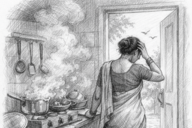 முதல்ல கிச்சன்ல இருந்து வெளில வாங்க